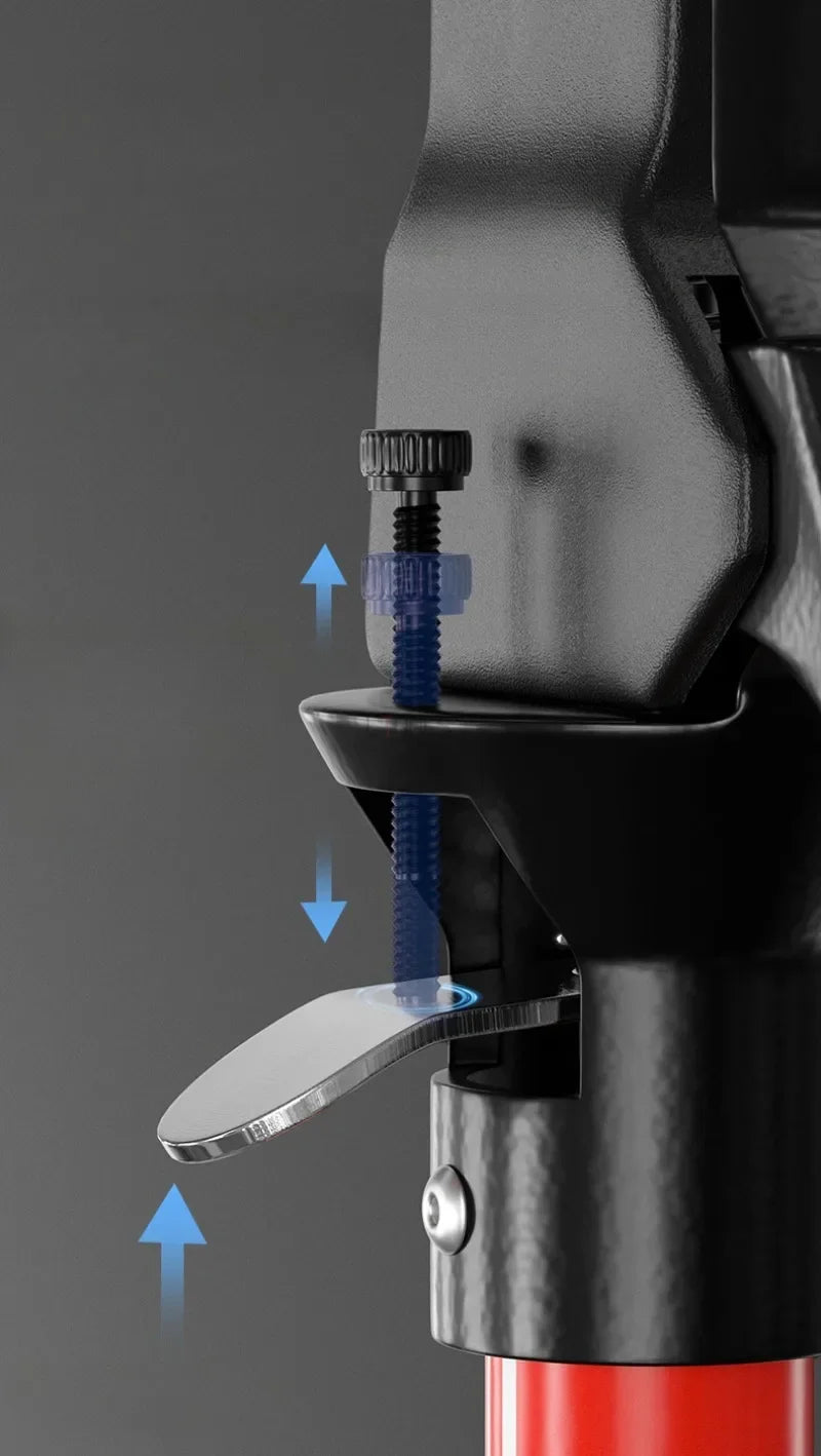 Adjustable Telescopic Support Rod – Steel Hand Jack Bracket for Hanging & Lifting Bathroom Cabinet Installation