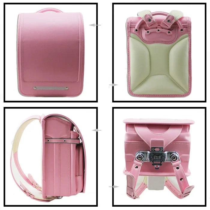 2024 New Fashion School Bag – Luxury Brand Japanese Style Backpack for Boys & Girls, Large Primary Schoolbag