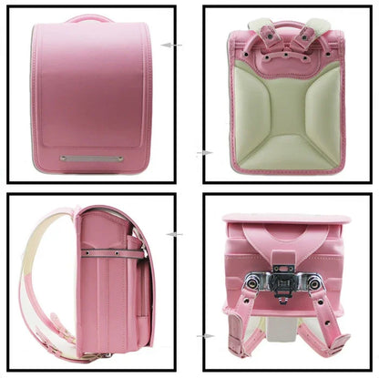 2024 New Fashion School Bag – Luxury Brand Japanese Style Backpack for Boys & Girls, Large Primary Schoolbag