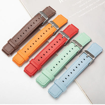 Genuine Leather Strap for Huawei Band 8/9 – Fashionable Watch Band Loop with Clasp for Men & Women