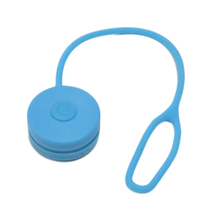 Silicone Backpack Mini Bicycle Light: Popular Rear LED Taillight for Night Riding - Enhance Cycling Safety!