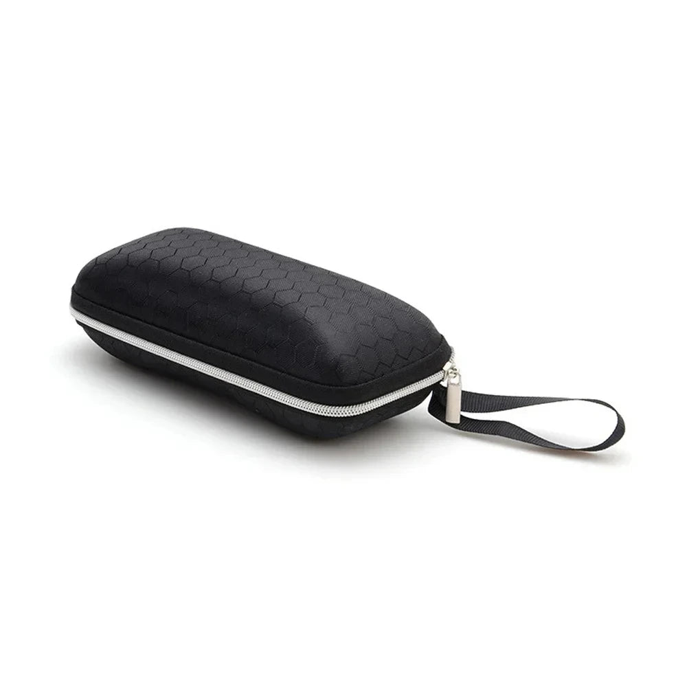 Eyewear Case with Lanyard and Zipper - Universal Sunglasses and Glasses Box for Men and Women, Durable Protective Cover