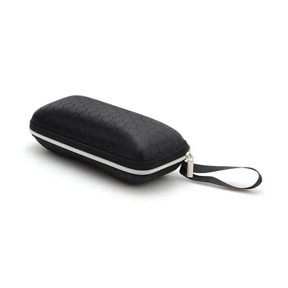 Eyewear Case with Lanyard and Zipper - Universal Sunglasses and Glasses Box for Men and Women, Durable Protective Cover