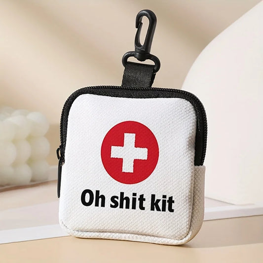 Large Capacity Coin Wallets with Cross Pattern — Digital Print Storage Bags, Ideal Gift Choice