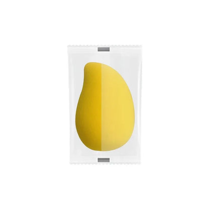 Mango-Shaped Soft Makeup Sponge — Cosmetic Powder Puff for Face Blending & Beauty Application