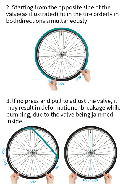 GUSTAVO Ultralight TPU Road Bike Inner Tube – 700x18-28C with 45/65/85mm Valve, 24g