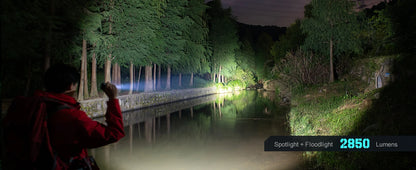 Original Outdoor Multifunctional LED Flashlight – 4360LMS Long-Range Strong Light with Ultra-Long Battery Life, Rechargeable for Camping