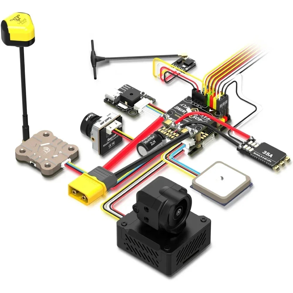 SpeedyBee F405 WING MINI — Fixed Wing Flight Controller 2-6S LiPo for RC Airplane Drone