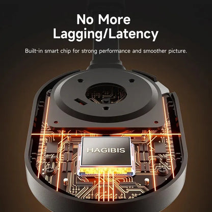 Hagibis Wireless HDMI Display Dongle Adapter – 4K@60Hz Wireless Extender for Laptop, PC, Smartphone, HDTV, Projector, IOS