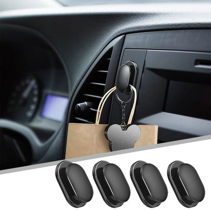 Mini Car Hooks – Self-Adhesive Interior Storage Holder for USB Cable, Headphones, Keys, Dashboard Wall Hanging Hook, Auto Accessories