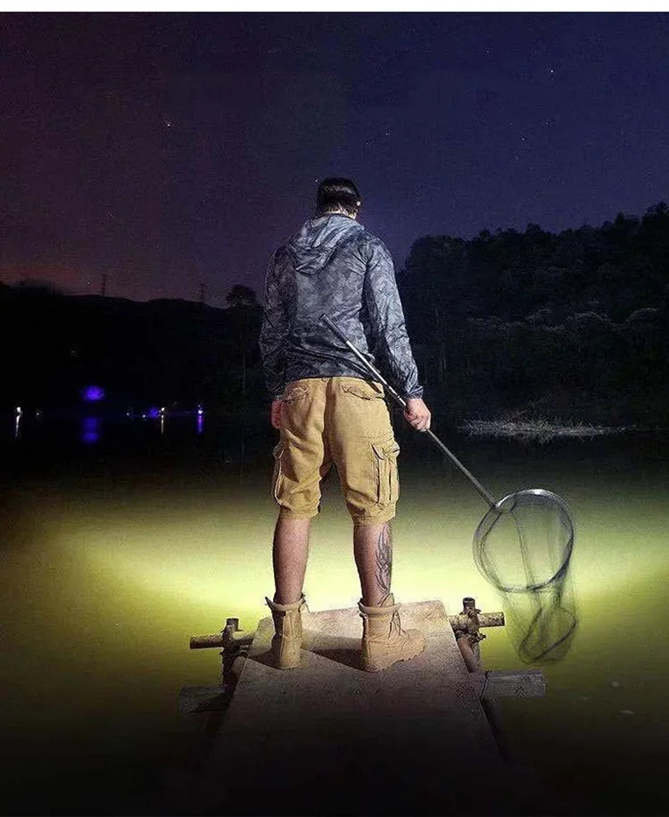 Powerful Rechargeable LED Headlamp – Nitecore Fishing, Camping, Hiking & Hunting Flashlight