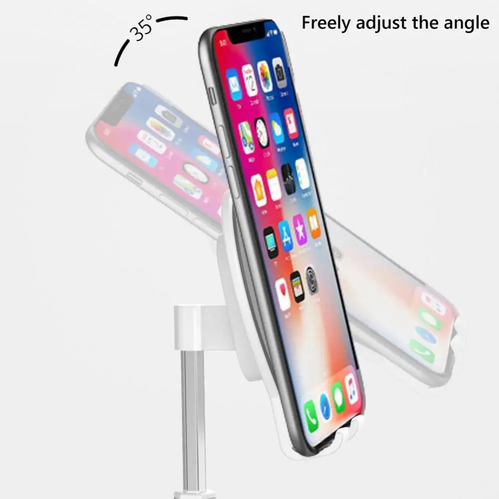 Heart Shaped Adjustable Universal Tablet Holder Stand | Desktop Mobile Phone Desk Stand