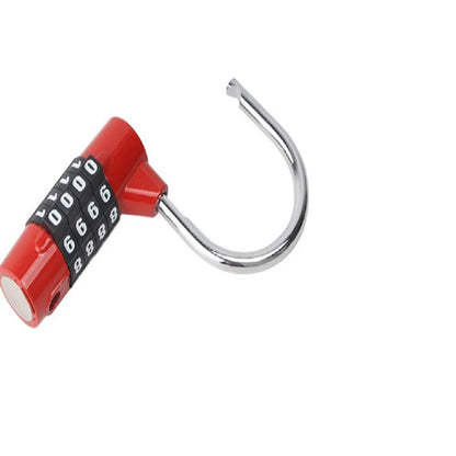 Multifunctional 4-Digit Combination Padlock – Security Lock for Gym Lockers, Luggage, Cabinets, Toolboxes, and Doors