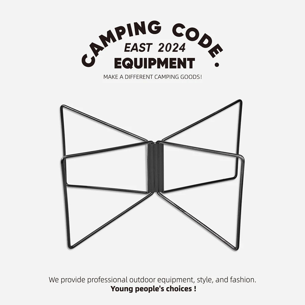 1/2PCS Aluminum Alloy Camping Folding Cooler Box Stand - Ice Box Shelf and Container Holder for Outdoor Camping Supplies