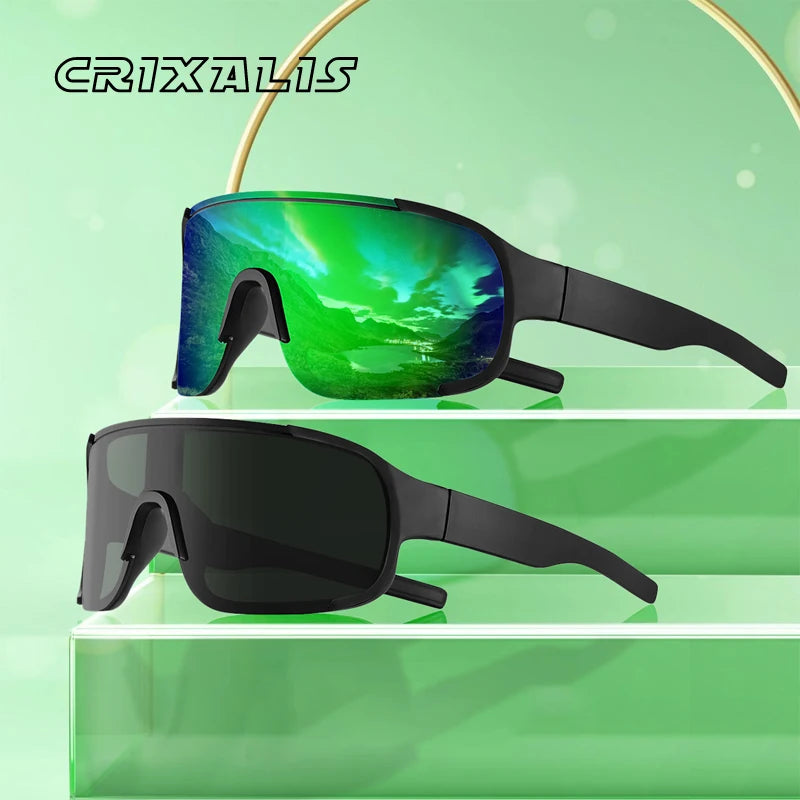 CRIXALIS Oversized Trend Sunglasses – UV Protection Sport & Travel Shades for Men and Women