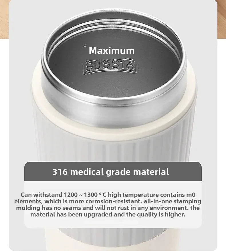 650ml Portable Electric Kettle — Travel Water Boiler with Temperature Control, LED Display Smart Teapot