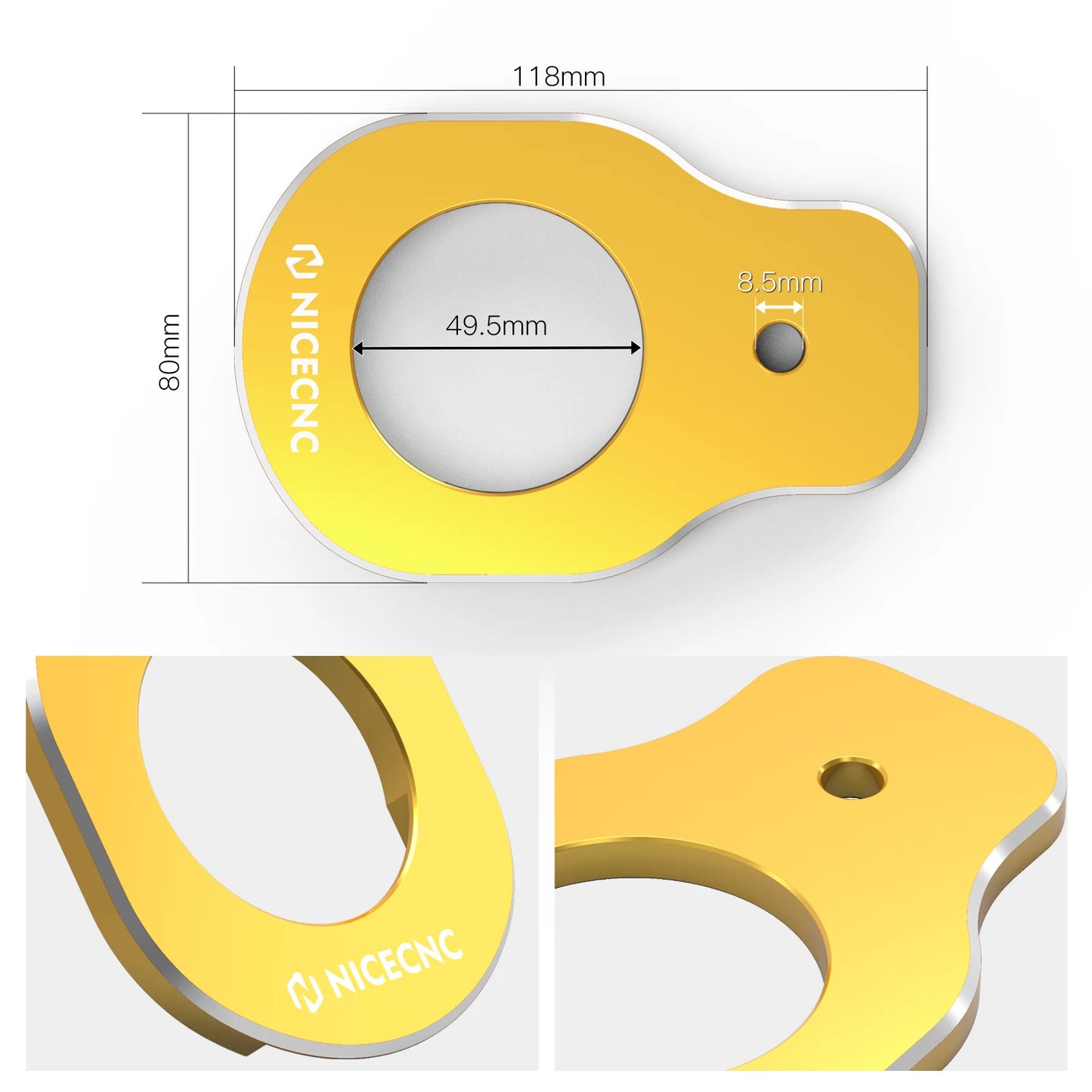 Harley Street Glide Ignition Key Switch Bracket – Compatible with 2006-2023 Road King, FLHR/XS, Electra Glide Ultra, Tri Glide