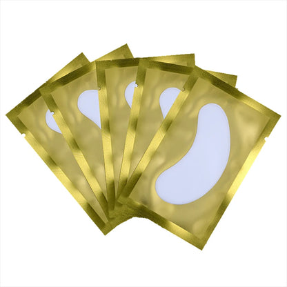 50PCS Hydrogel Eyelash Patches – Moisturizing Eye Pads for Grafting & Isolation