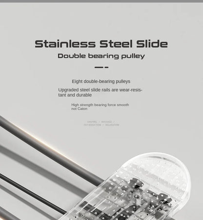 OVOZI Home Ski Machine – Fitness Equipment for Pelvic Floor & Leg Muscle Training, Slimming & Toning