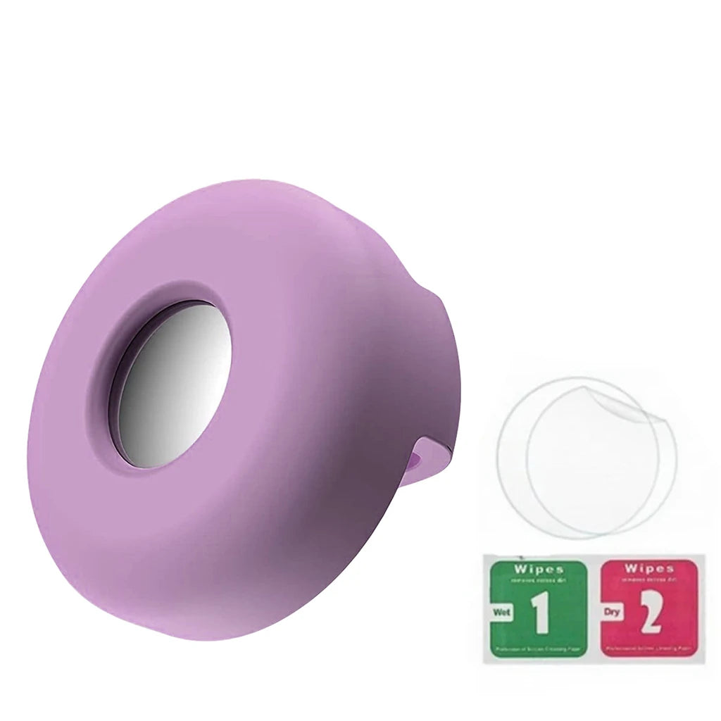 Airtag Dog Collar Holder – Silicone Protective Case for Apple AirTag, Full Body Cover Fits All Collar Sizes