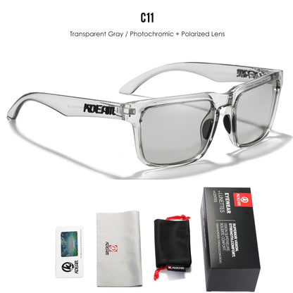 KDEAM Plus Size Polarized Sunglasses – 64mm Wide Fishing & Driving Glasses with Night Vision for Men