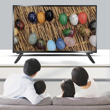 Universal TV Stand Base Replacement – Pedestal Mount Legs for 17–20mm TVs, Easy Installation Tabletop Stand