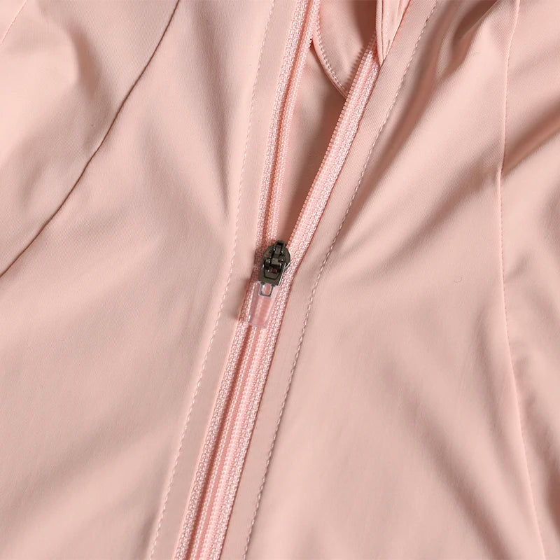 New Yoga Wear Ladies Coat – High Elastic Loose Fitness Top, Long Sleeve Stand-Up Collar for Exercise