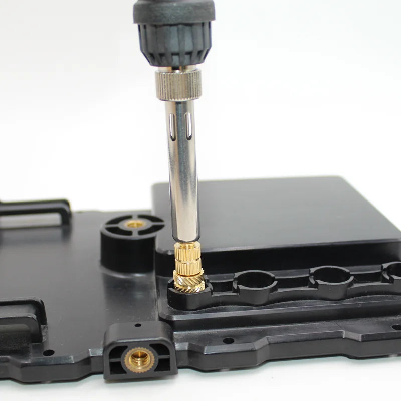 Brass Hot Melt Insert Knurled Nut – Copper Thermal Conduction Nut for 3D Printer Plastic Heat Insertion Tool