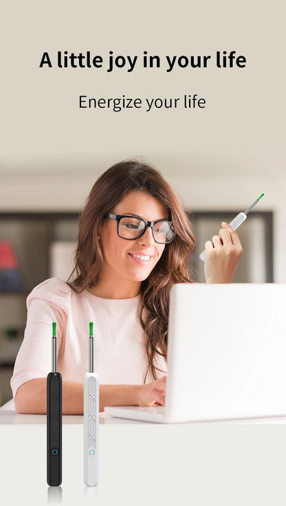 2025 Wireless Smart Earpick – HD Camera Ear Wax Cleaner with 6 LED Lights for iOS & Android
