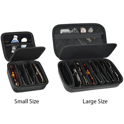 Travel Sunglasses Organizer Case for Quay Polarized Sunglasses – Men & Women Trendy Sunglass Storage Holder (Bag Only)