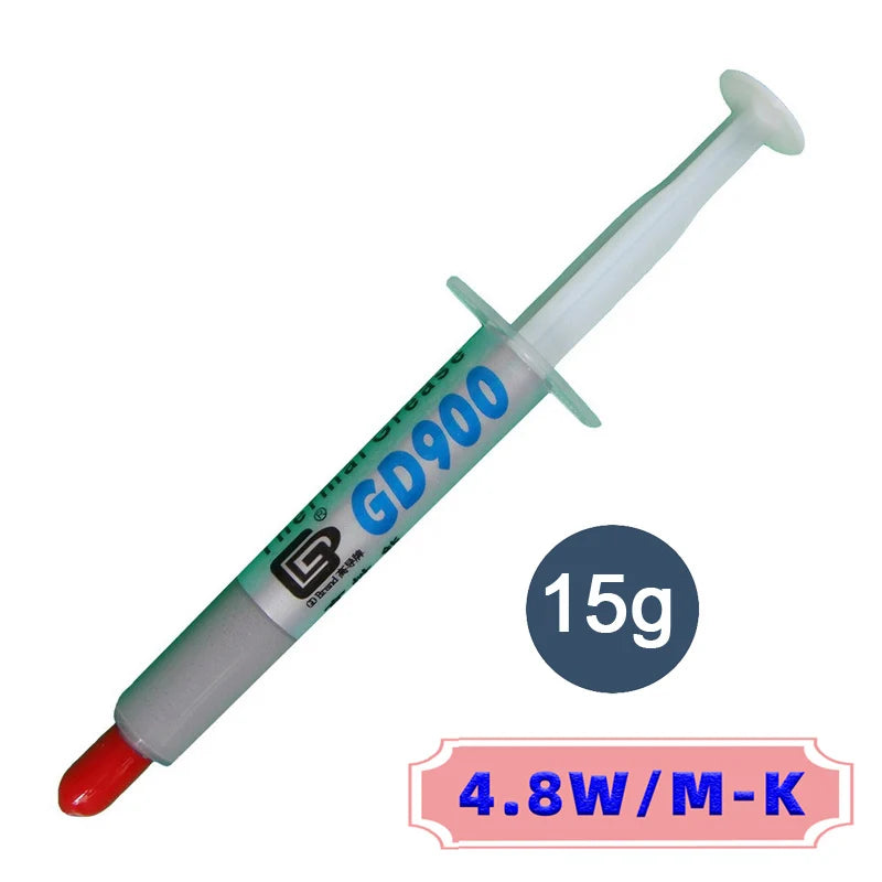 GD900/GD-2 Thermal Conductive Grease – Silicone Heatsink Paste 7g/15g/30g for PC, CPU, GPU, LED & VGA Cooling