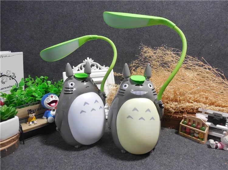 My Neighbor Totoro Cartoon LED Charging Night Light – Animal USB Table Lamp for Kids, Reading & Room Decor Gift