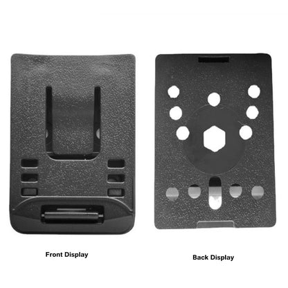 Tactical Belt Loops Mounting Clips - Adaptor for Gun Holster, Magazine Pouch, or Knife Sheath