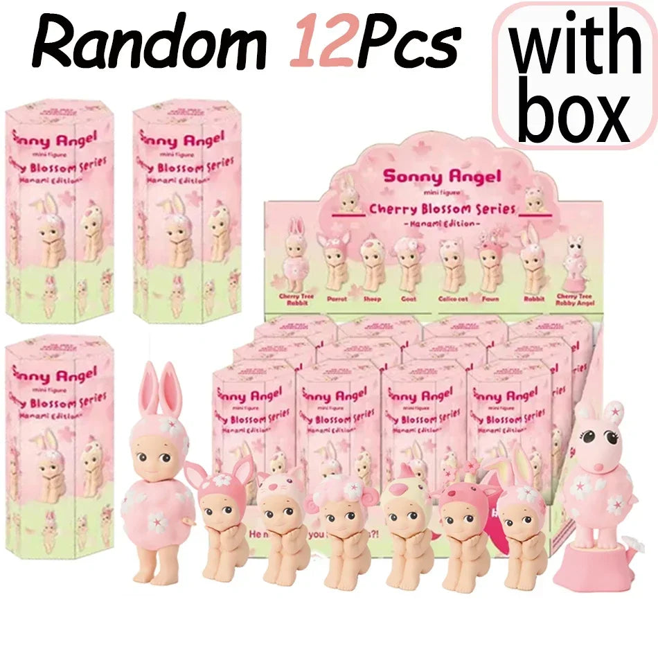 New Sonny Angel Blind Box – Cherry Blossom Series Anime Figures & Doll Ornaments Random Gift