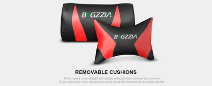 RGB Gaming Chair with LED Lights – Ergonomic PU Leather High Back Reclining Office Chair with Headrest