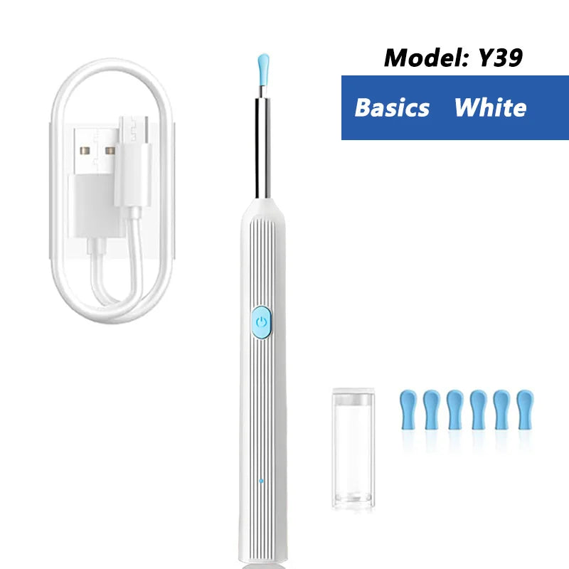 Visual Ear Wax Cleaner with Camera – Safe Luminous Otoscope Endoscope for Ear Cleaning & Ear Care