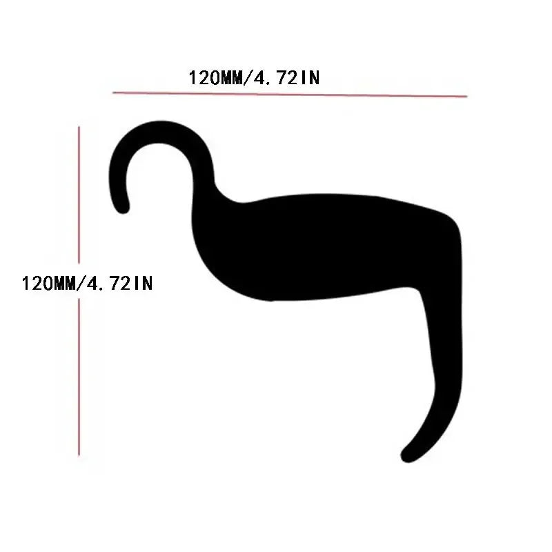 Eyeliner Cards & Contour Stencils - Face, Cheek, Nose Makeup Model & Eyebrow Shaper Tools for Beauty Accessories