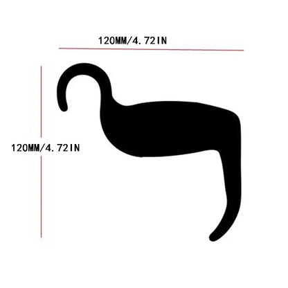 Eyeliner Cards & Contour Stencils - Face, Cheek, Nose Makeup Model & Eyebrow Shaper Tools for Beauty Accessories