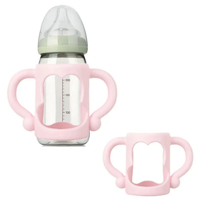 Universal Silicone Bottle Handle for Narrow Baby Bottles – BPA-Free Soft Grip, Fits Most Bottles