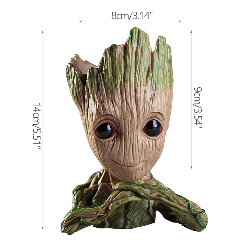 Groot Planter Flower Pot for Indoor Plants – Anime Figurine Ornament & Home Decor Gift