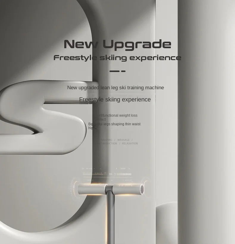 OVOZI Home Ski Machine – Fitness Equipment for Pelvic Floor & Leg Muscle Training, Slimming & Toning