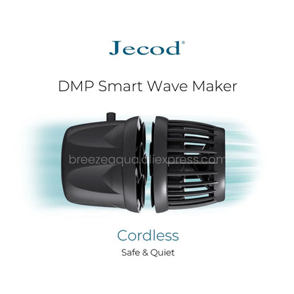 Jebao Jecod Smart Bluetooth Wavemaker Pump – Cordless App Control for Freshwater & Saltwater Aquariums (DMP-10/20/30/40)