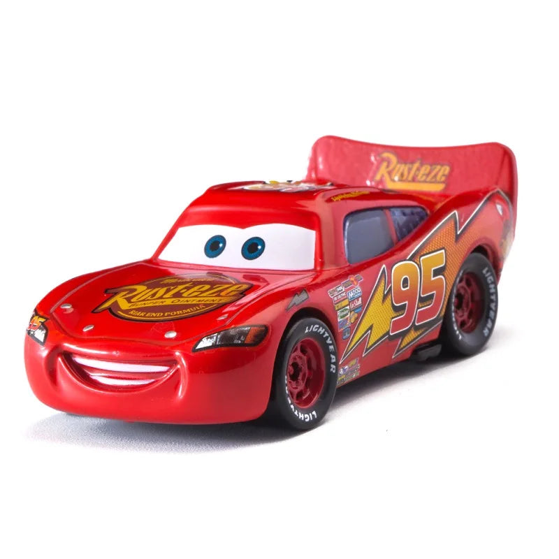 Disney Pixar Cars 3 Lightning McQueen Mack Uncle Collection - 1:55 Diecast Model Car Toy - Perfect Children's Gift