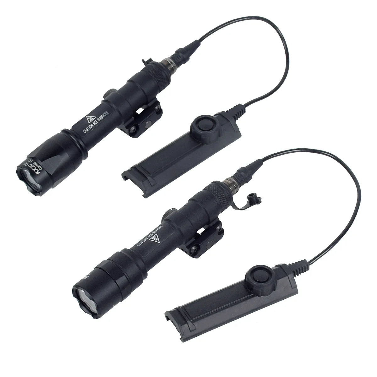 Tactical Surefire M600 M600U/M600B Airsoft Flashlight – Powerful LED Scout Light with 5 Switch Styles for 20mm Rail Rifle Gun