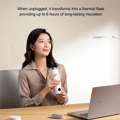 XIAOMI Mijia Portable Electric Kettle 2 — 350ml Smart Temperature Insulated Thermos Cup Fast Water Boiler for Travel