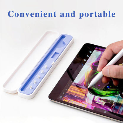 Portable Holder Box for Apple Pencil 1 & 2 | Nib Case iPencil Accessories | Stylus iPad Pencil Protection Case