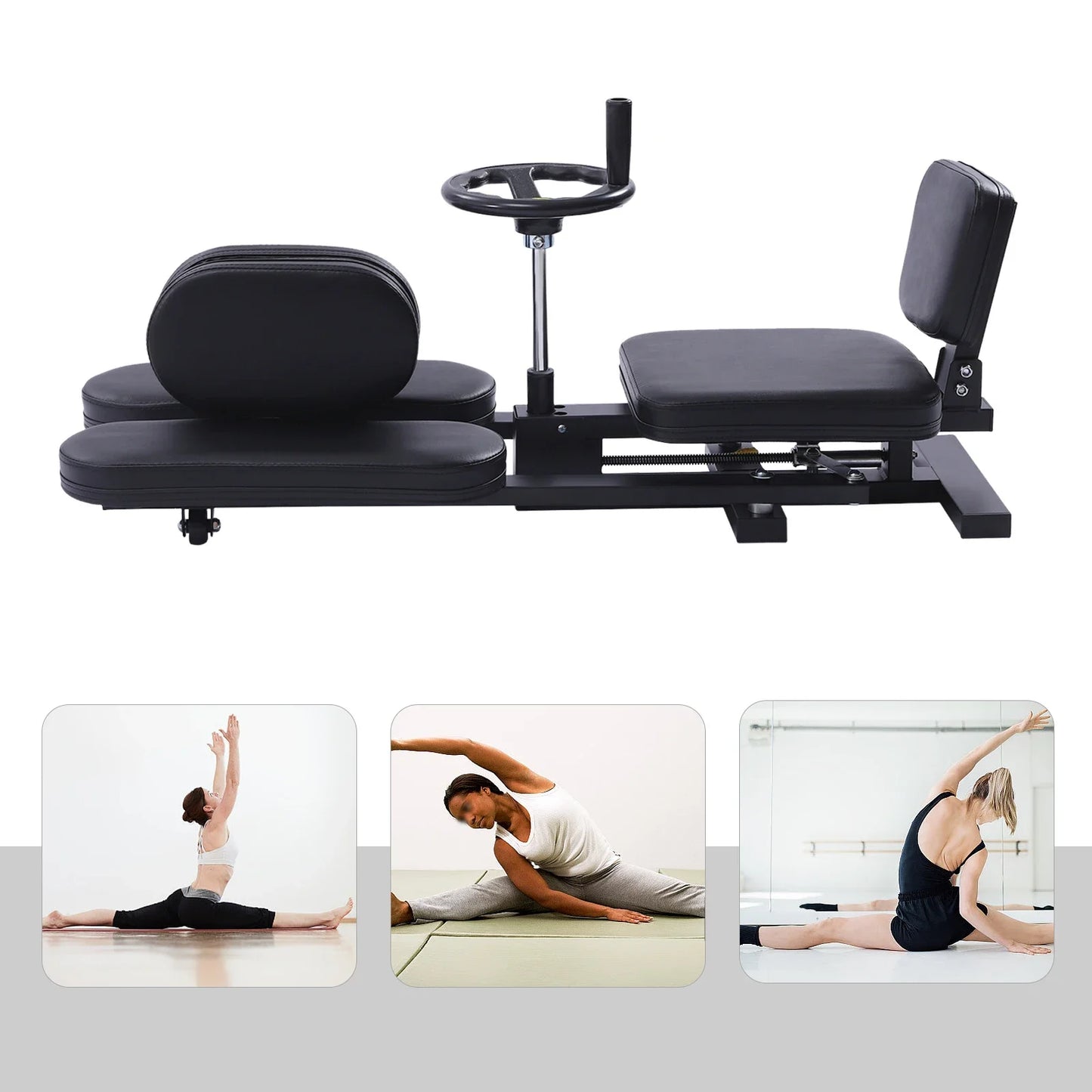 Leg Stretcher 3-Bar Leg Spreader – Heavy Duty Leg Split Machine for Flexibility & Stretching
