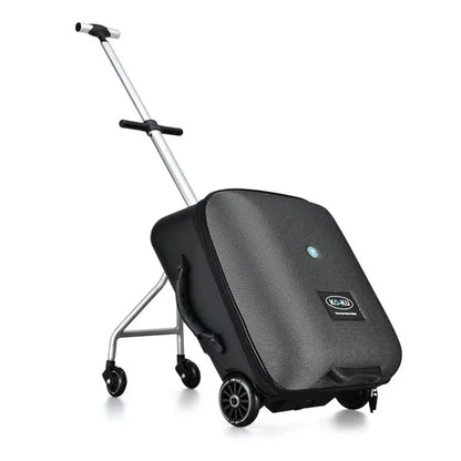 Formsio Kids Scooter Suitcase – Ride-On Rolling Carry-On Luggage Box for Babies, Sit & Go Trolley Travel Bag