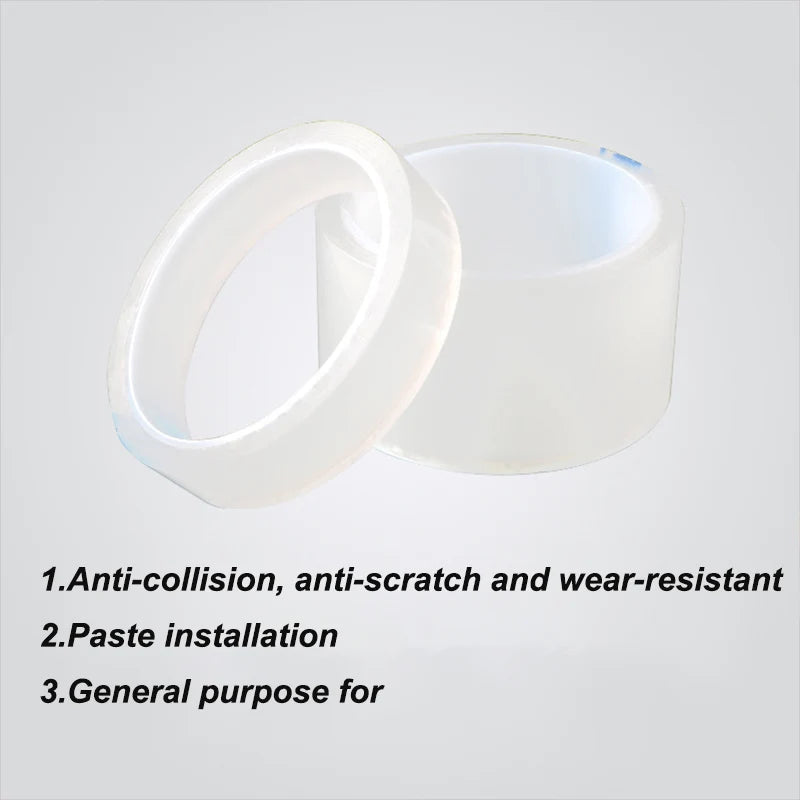 Transparent Bicycle Stickers Tape – 3M, 5M, 10M Bike Frame Protector, Scratch-Resistant Cycling Tape