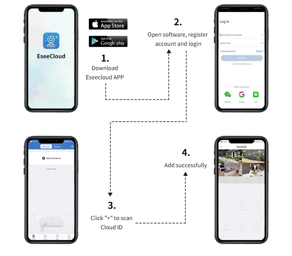 Hiseeu 10CH 5MP WiFi Security Camera System — H.265 NVR with Color Night Vision, Human Motion Detection & 2-Way Audio Outdoor Cameras